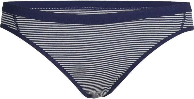 Merino 150 Siren Bikini - Womens - royal navy / snow - stripe 1