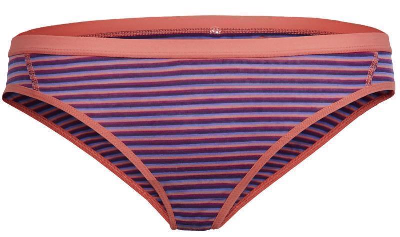 Merino 150 Siren Bikini - Womens - tulip / vivid - stripe 1