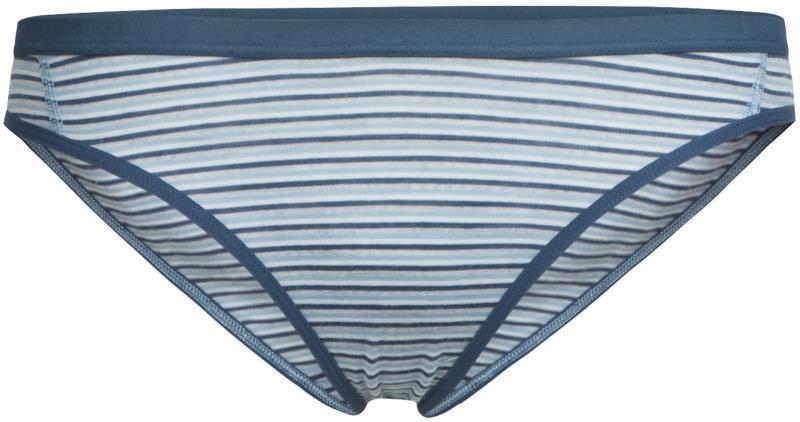Merino 150 Siren Bikini - Womens - waterfall / snow - stripe 1