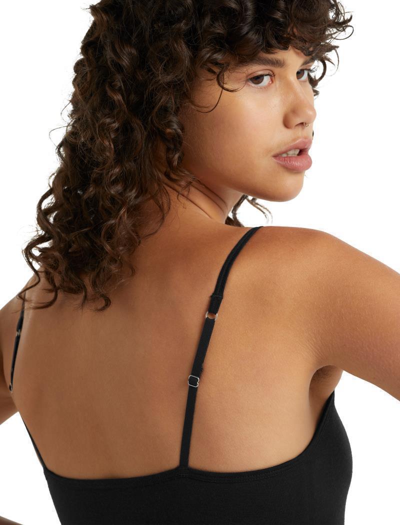 Merino 150 Siren Bra Cami - Black 4
