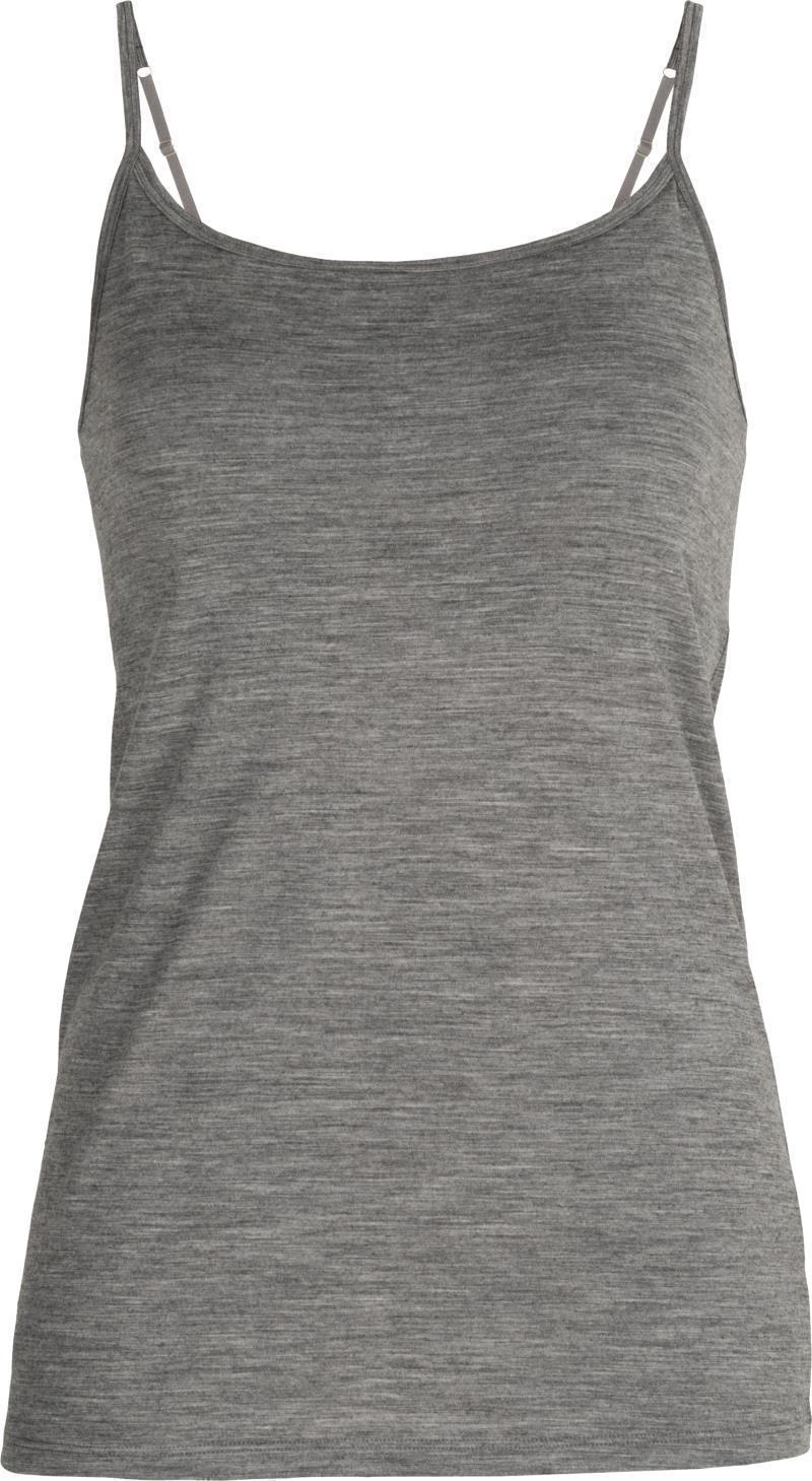Merino 150 Siren Bra Cami - gritstone heather 1