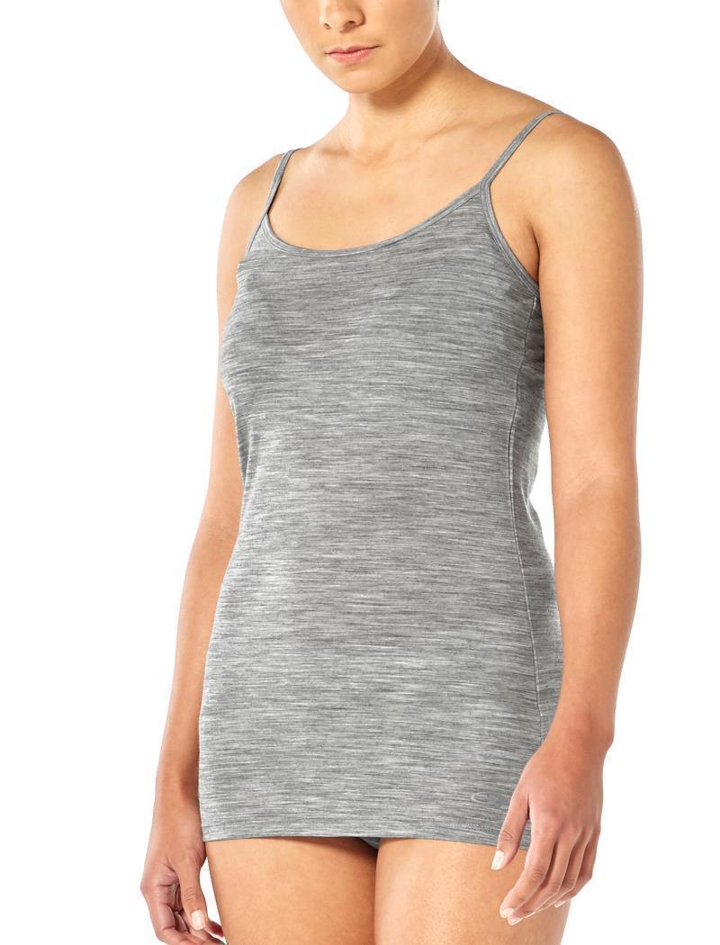 Merino 150 Siren Cami - Metro Heather 2