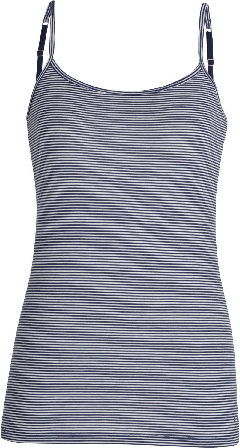 Merino 150 Siren Cami - Royal Navy / Snow - Stripe 1