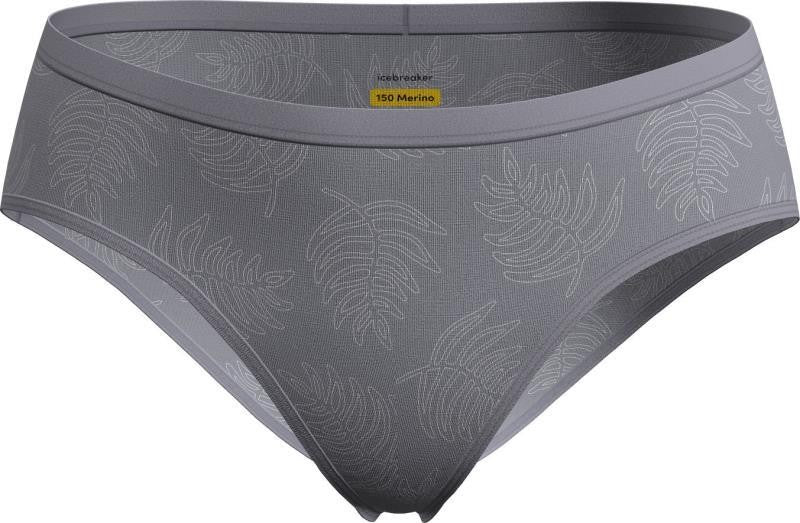 Merino 150 Siren Hipkini Fresh Ferns AOP - Womens - grey quartz / snow / aop 1