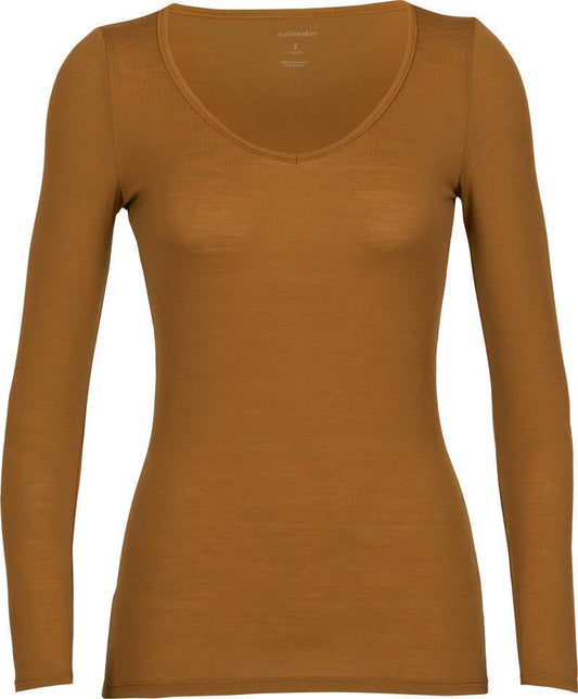 Merino 150 Siren LS Sweetheart - Womens - Clove 1