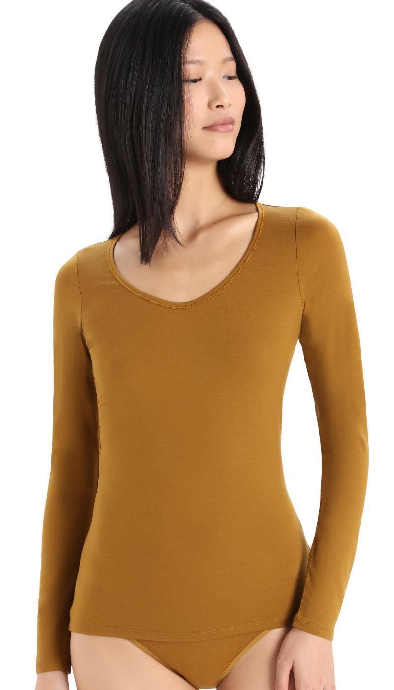 Merino 150 Siren LS Sweetheart - Womens - clove 1