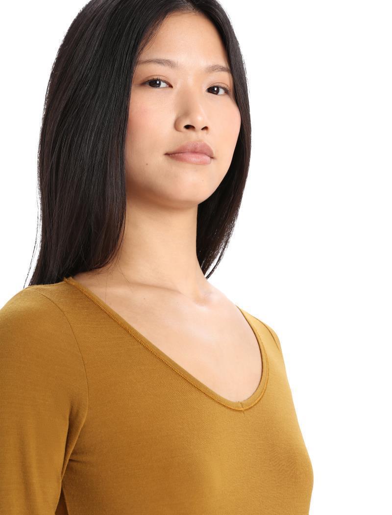Merino 150 Siren LS Sweetheart - Womens - clove 1
