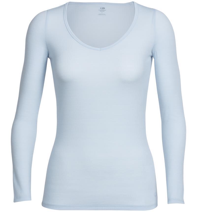 Merino 150 Siren LS Sweetheart - Womens - ice blue 1