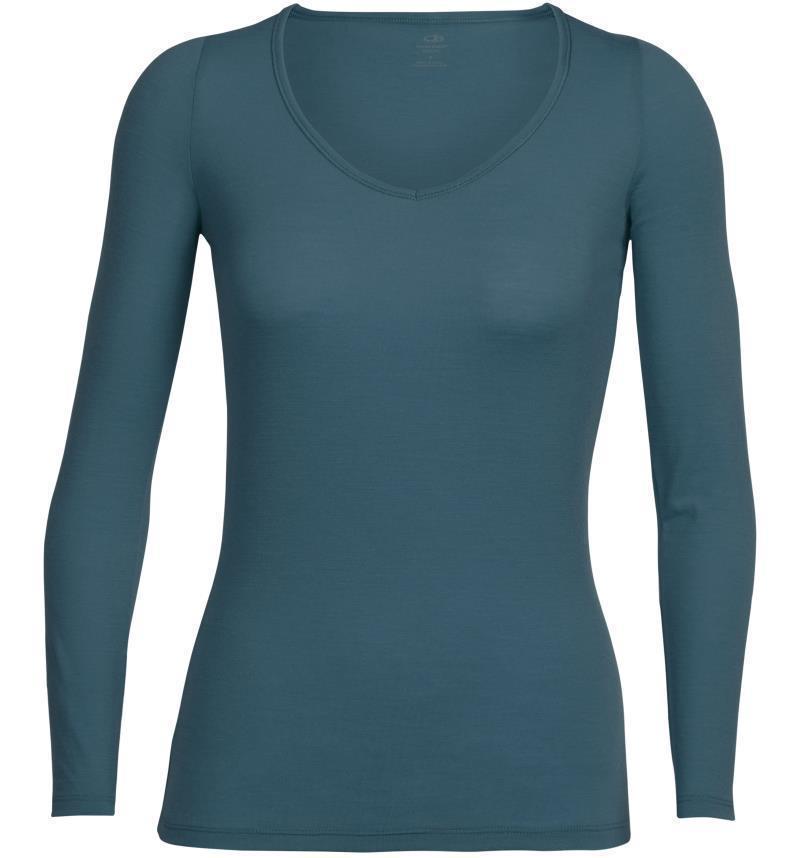 Merino 150 Siren LS Sweetheart - Womens - kingfisher 1
