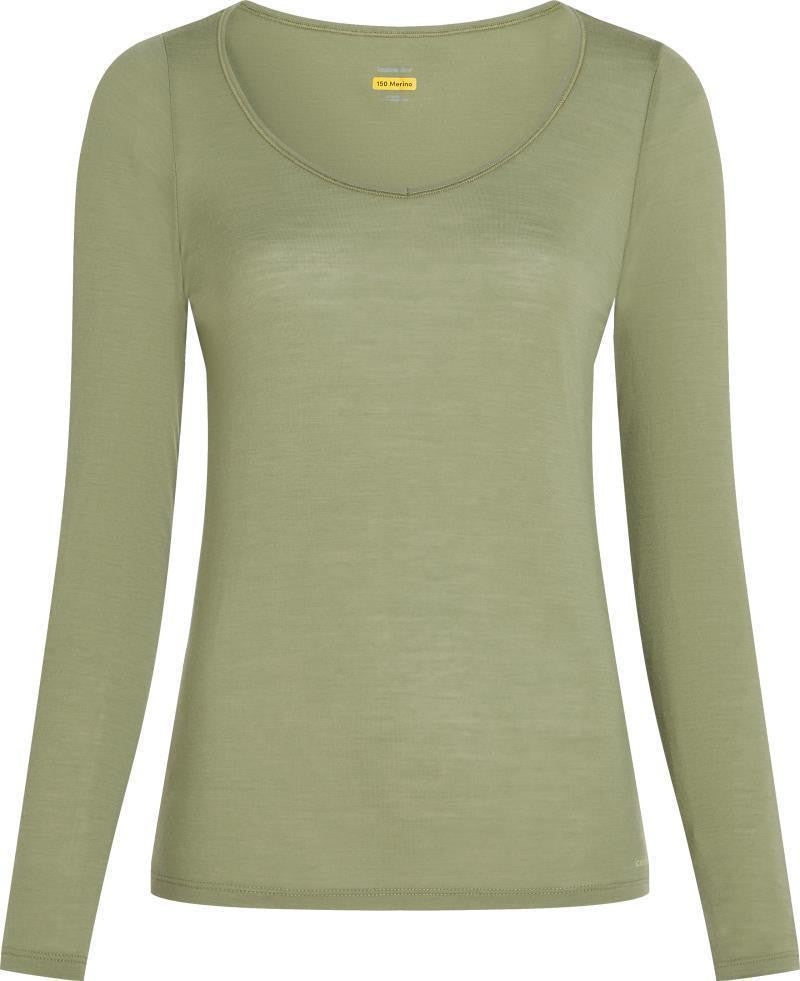 Merino 150 Siren LS Sweetheart - Womens - lichen 1