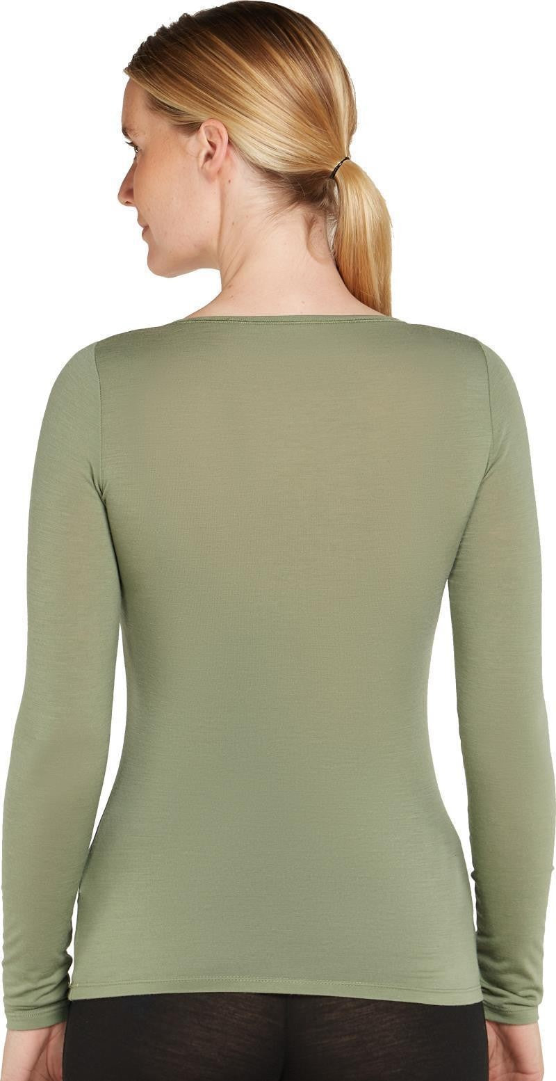Merino 150 Siren LS Sweetheart - Womens - lichen 1