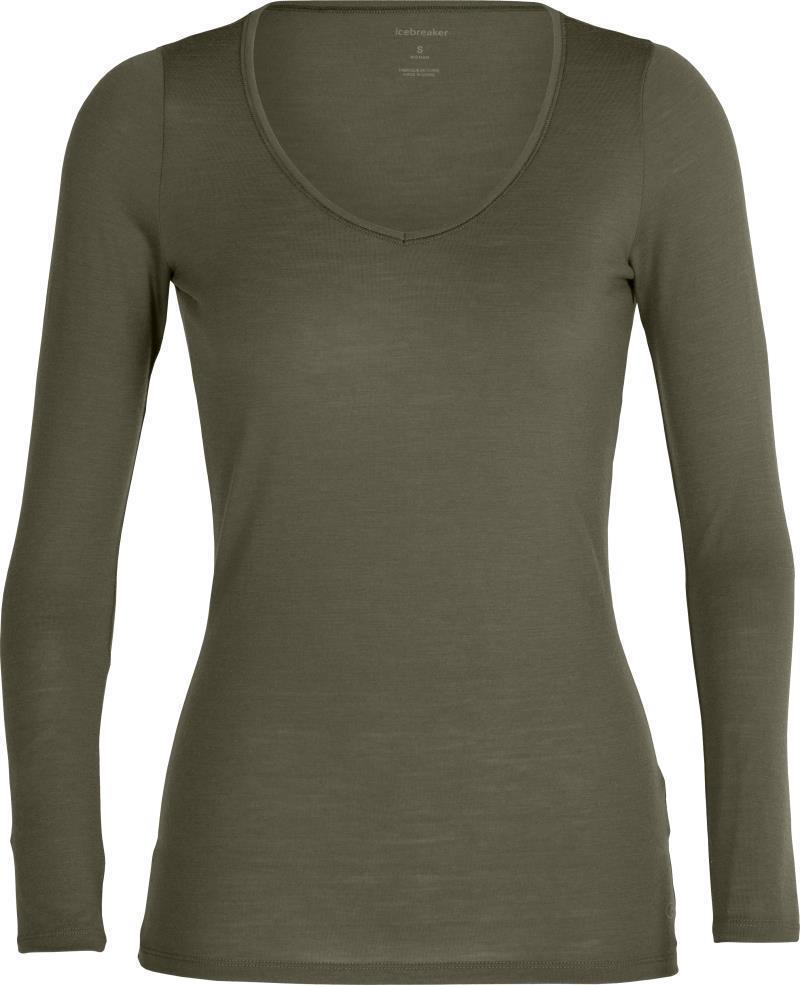 Merino 150 Siren LS Sweetheart - Womens - loden 1