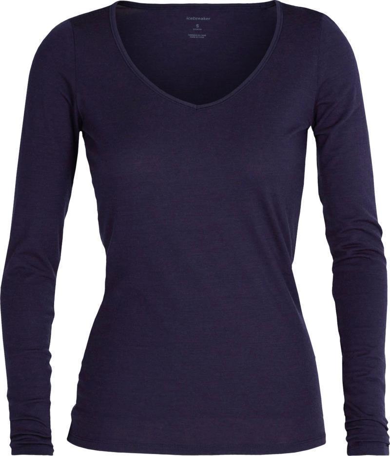 Merino 150 Siren LS Sweetheart - Womens - midnight navy #423 1