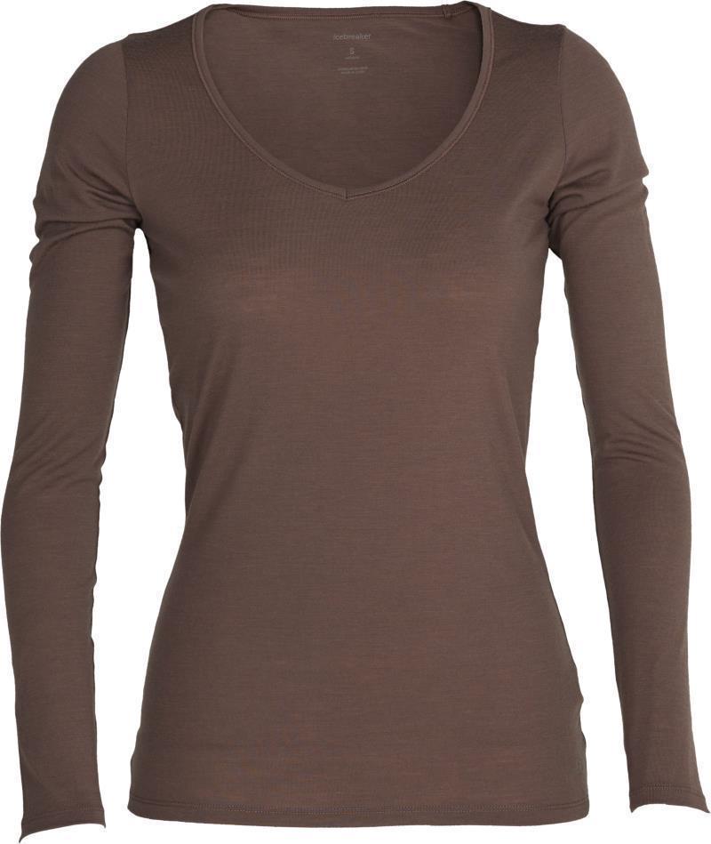 Merino 150 Siren LS Sweetheart - Womens - mink 1