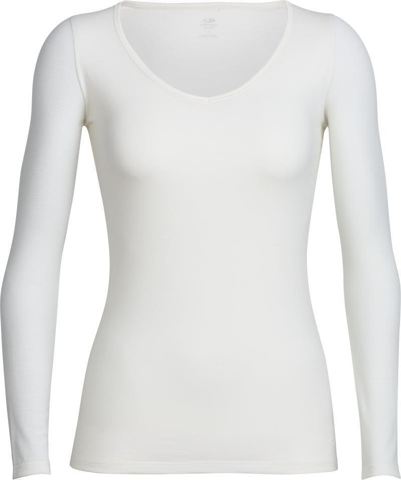 Merino 150 Siren LS Sweetheart - Womens - snow 1