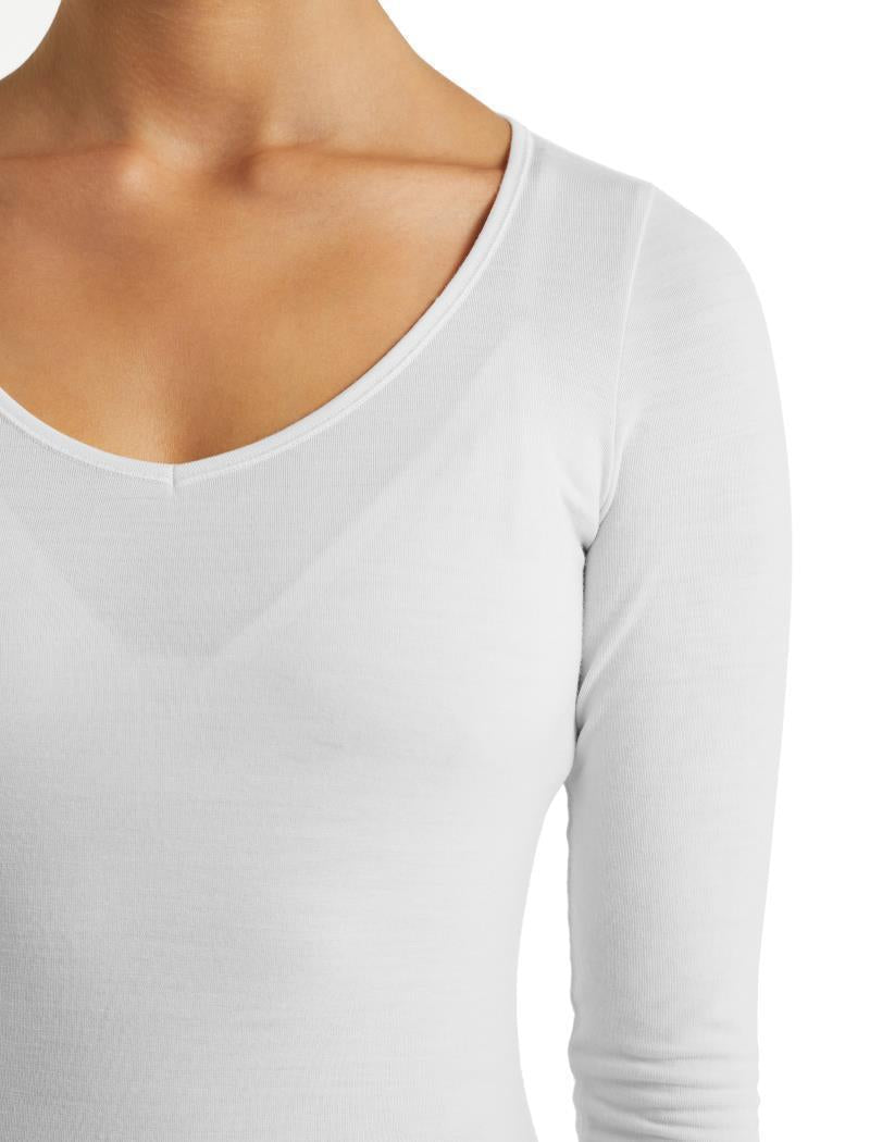 Merino 150 Siren LS Sweetheart - Womens - snow 1
