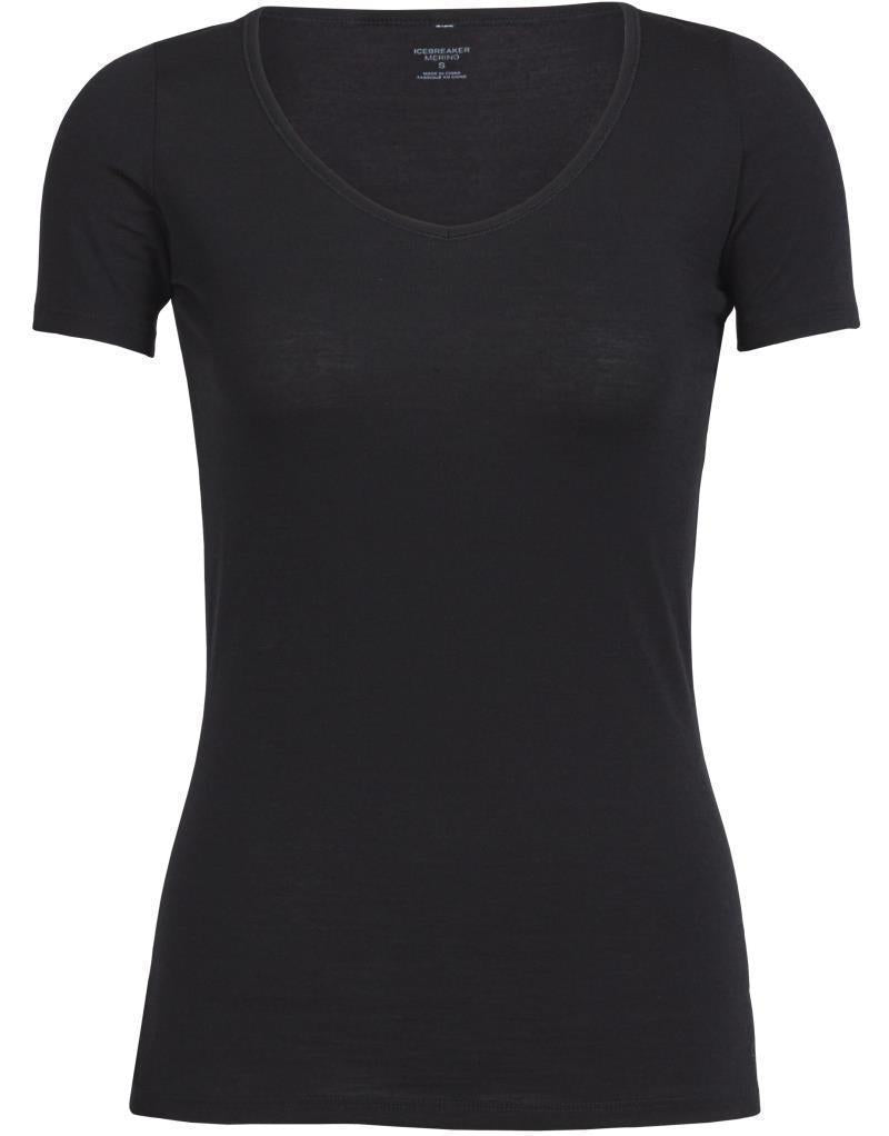 Merino 150 Siren SS Sweetheart - Womens - Black 1