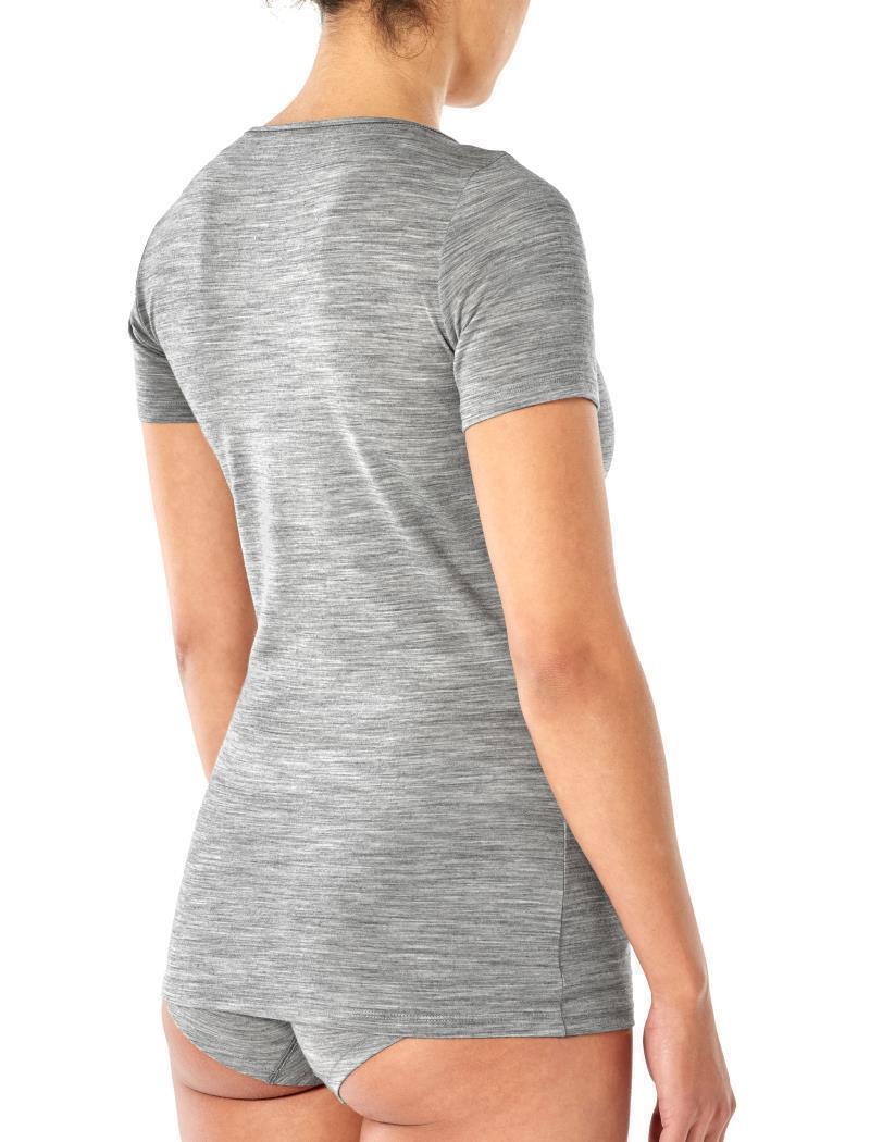 Merino 150 Siren SS Sweetheart - Womens - Metro Heather 6