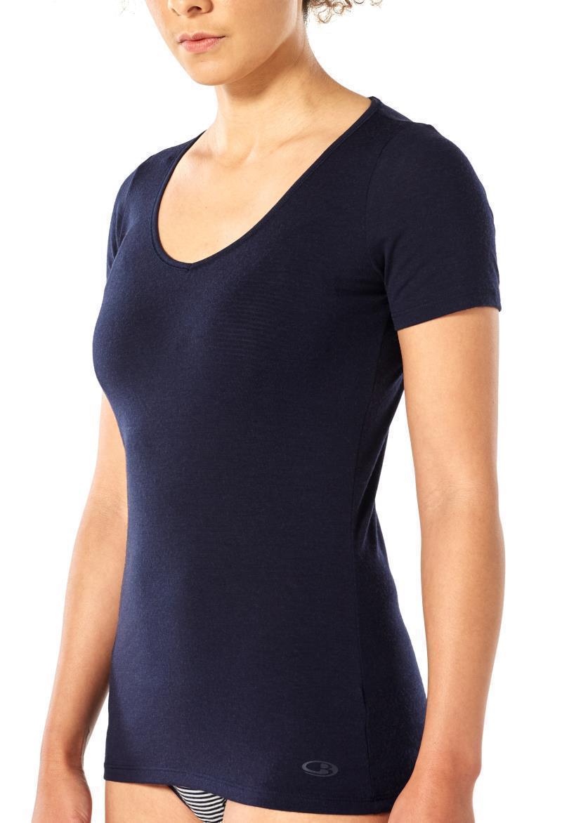 Merino 150 Siren SS Sweetheart - Womens - Midnight Navy #423 2