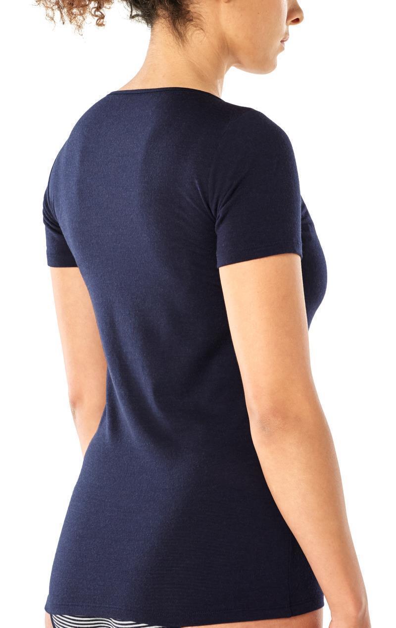 Merino 150 Siren SS Sweetheart - Womens - Midnight Navy #423 3