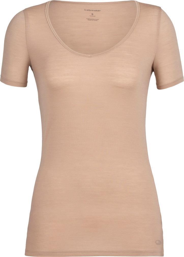 Merino 150 Siren SS Sweetheart - Womens - Praline 1