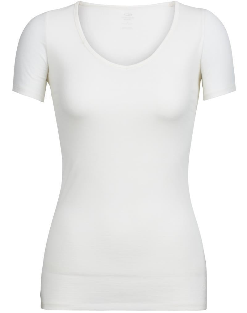 Merino 150 Siren SS Sweetheart - Womens - Snow 1