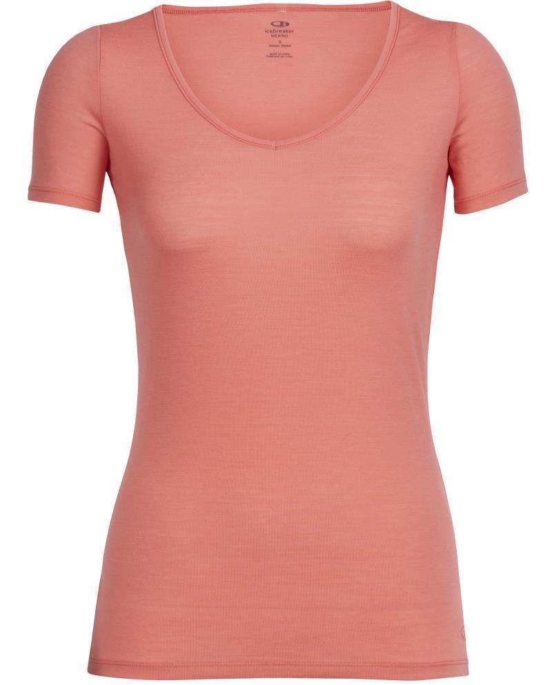 Merino 150 Siren SS Sweetheart - Womens - Tulip 1
