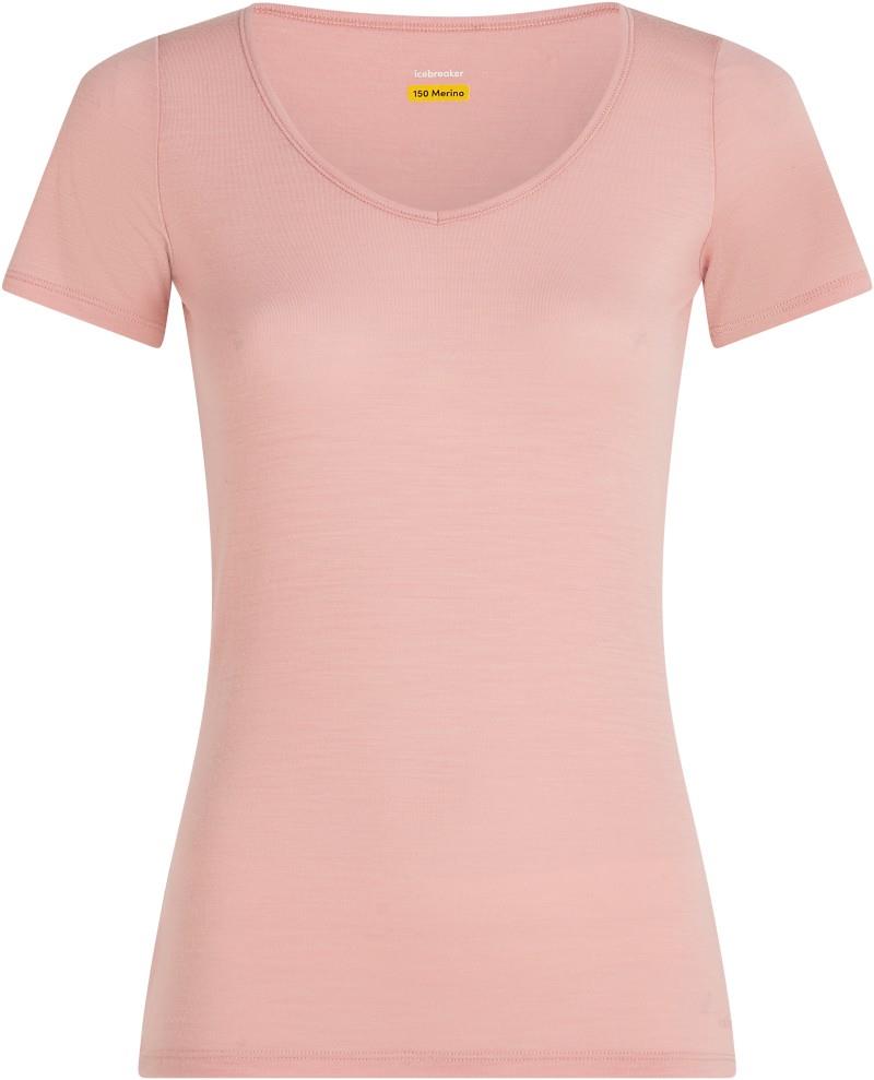 Merino 150 Siren SS Sweetheart - Womens - blush 1