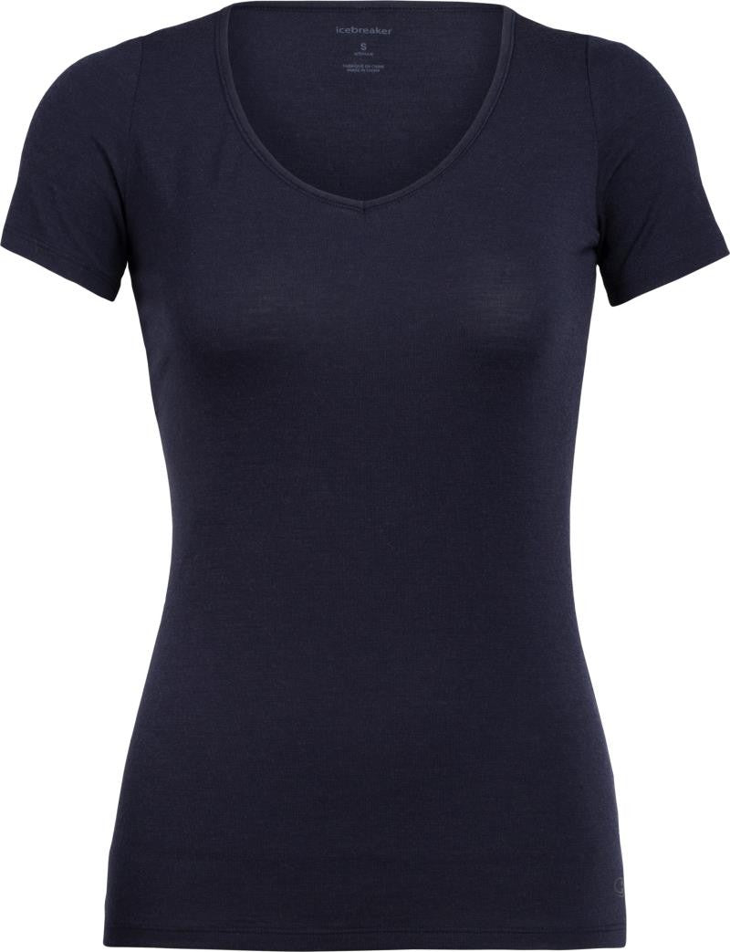 Merino 150 Siren SS Sweetheart - Womens - midnight navy 1