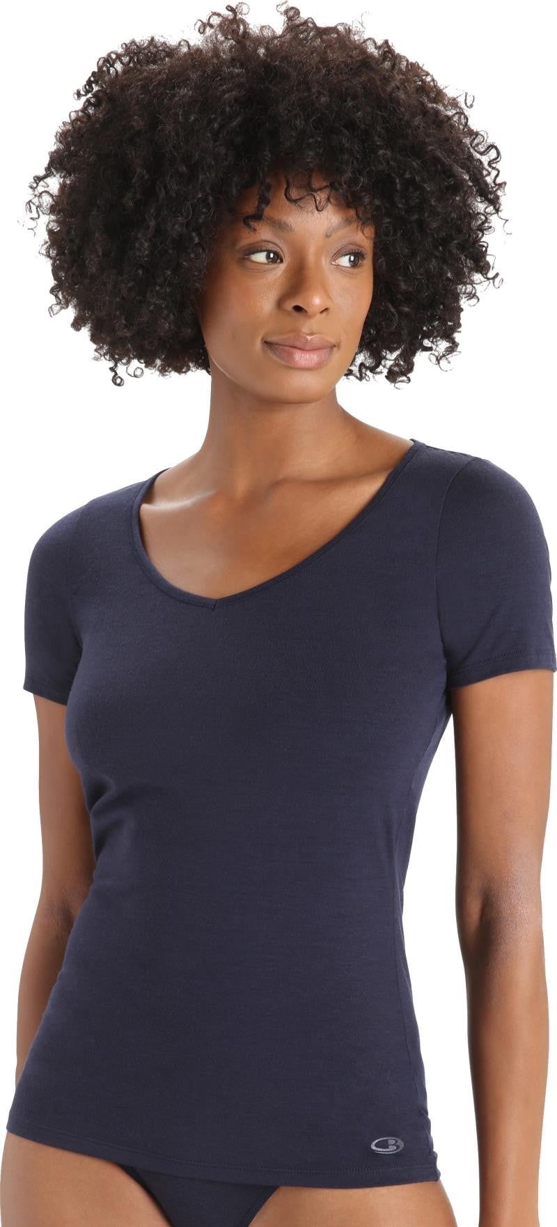 Merino 150 Siren SS Sweetheart - Womens - midnight navy 1