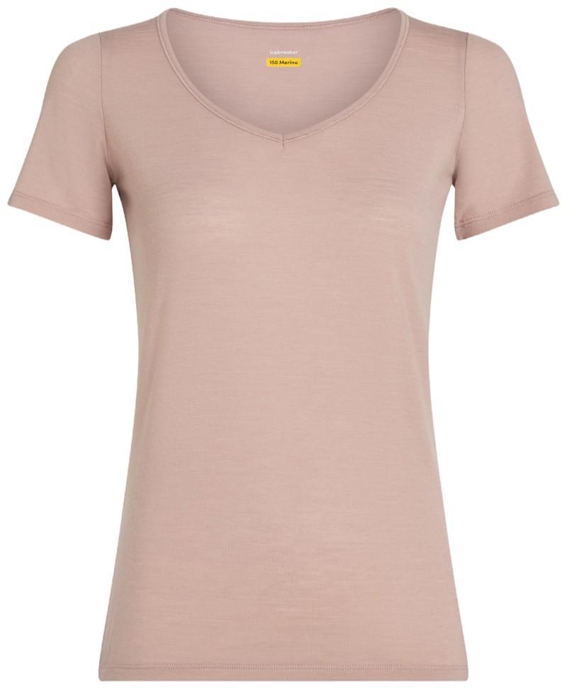 Merino 150 Siren SS Sweetheart - Womens - pink quartz 1