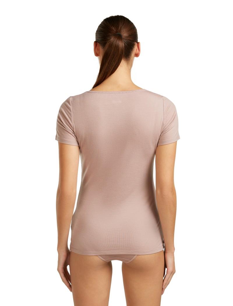 Merino 150 Siren SS Sweetheart - Womens - pink quartz 1