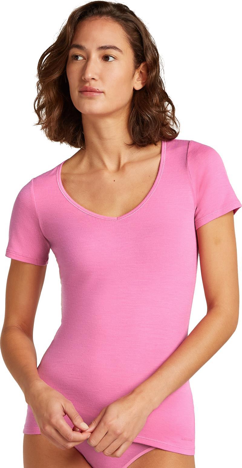 Merino 150 Siren SS Sweetheart - Womens - pop 1