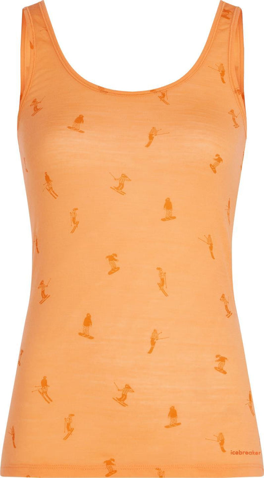Merino 150 Siren Tank - Snow Day - Womens - feldspar / aop 1