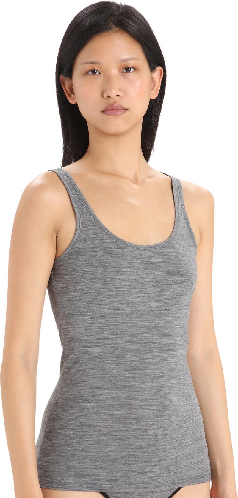Merino 150 Siren Tank - Womens - gritstone heather #004 1