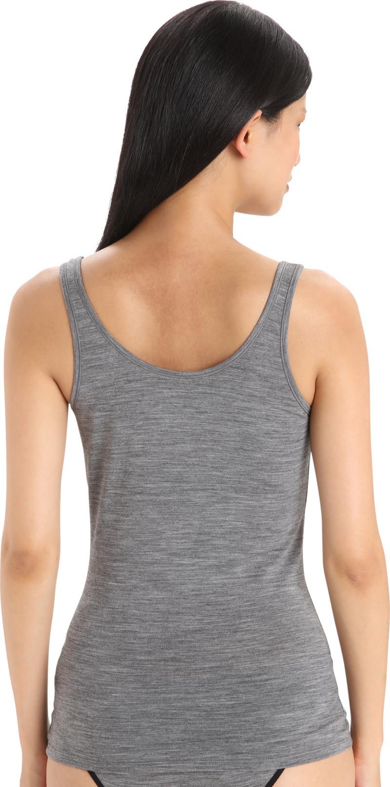 Merino 150 Siren Tank - Womens - gritstone heather #004 1