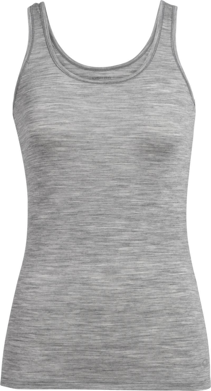 Merino 150 Siren Tank - Womens - metro heather 1
