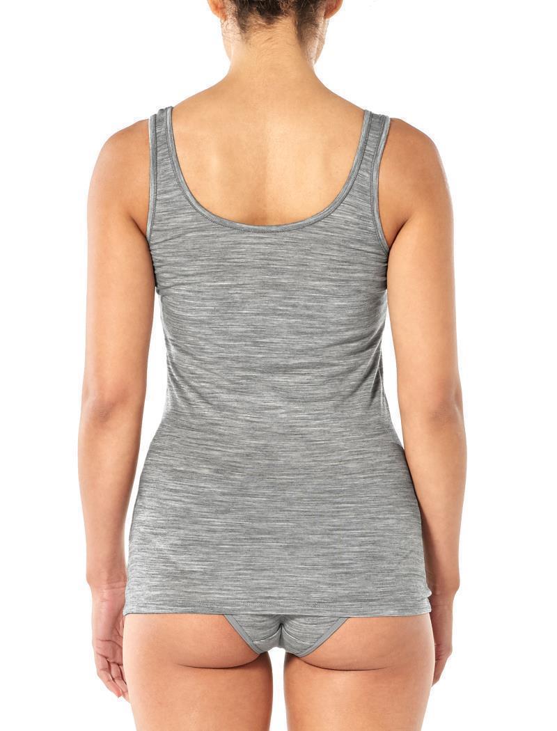 Merino 150 Siren Tank - Womens - metro heather 1