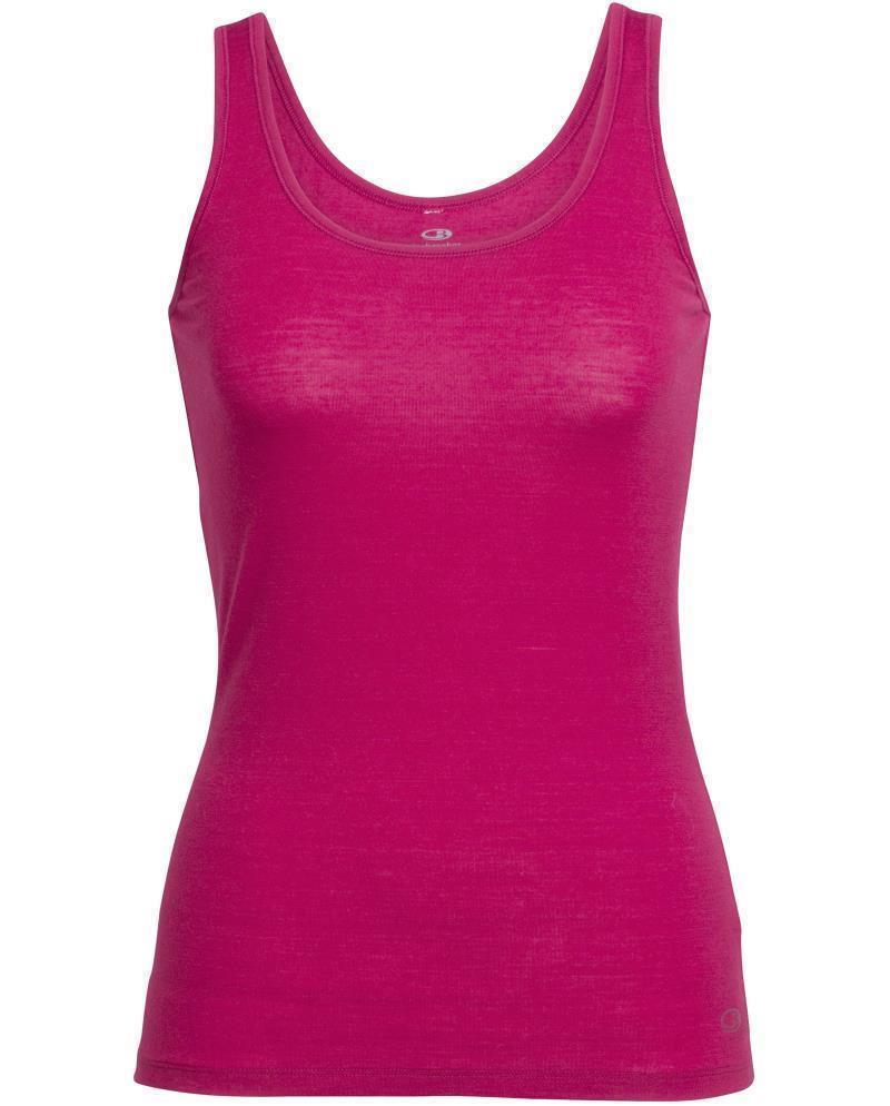 Merino 150 Siren Tank - Womens - pop pink / pop pink 1