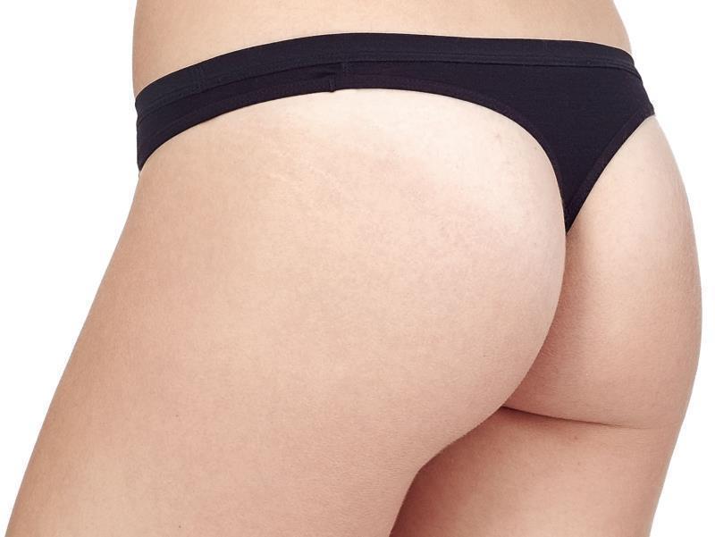 Merino 150 Siren Thong - Womens - Black 3