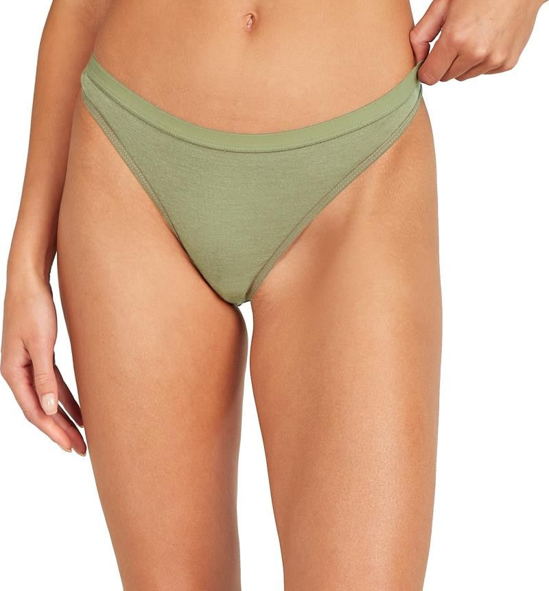 Merino 150 Siren Thong - Womens - lichen 1