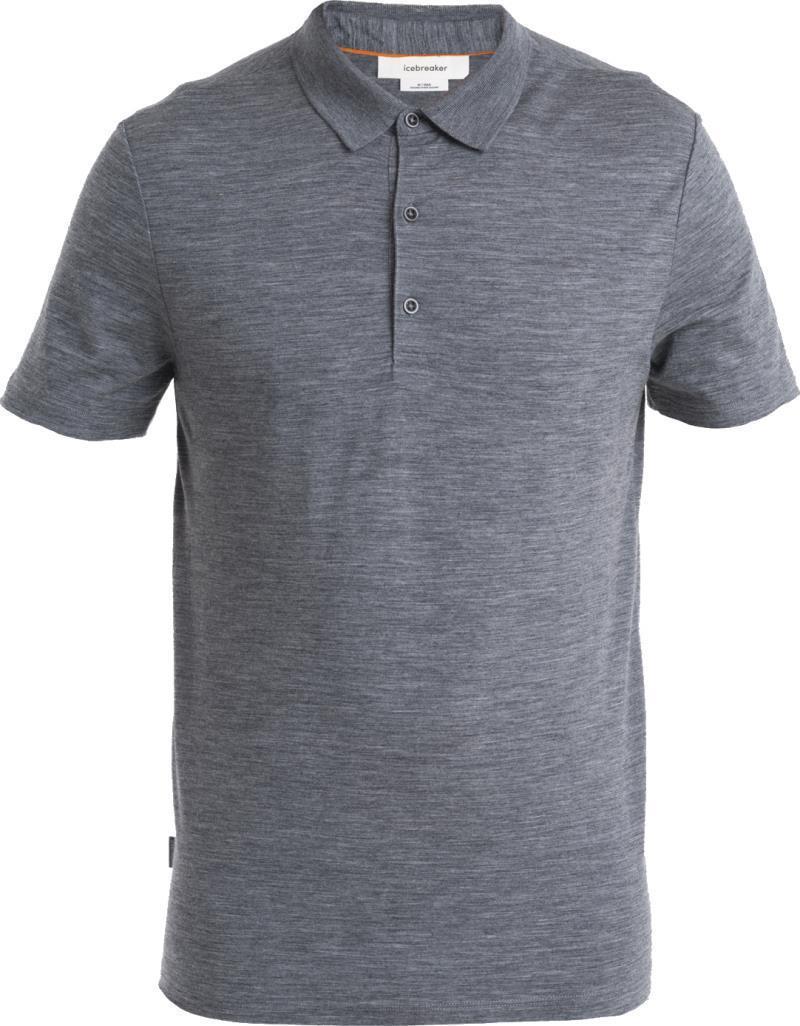 Merino 150 Tech Lite III SS Polo - Mens - Gritstone Heather 1