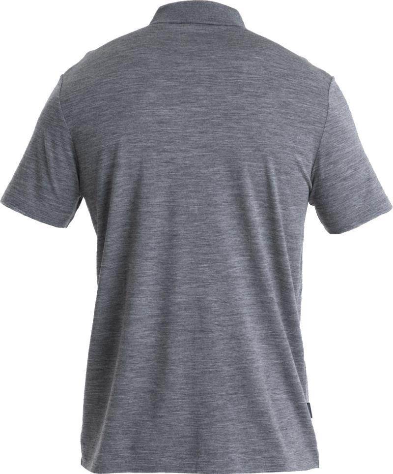 Merino 150 Tech Lite III SS Polo - Mens - Gritstone Heather 2
