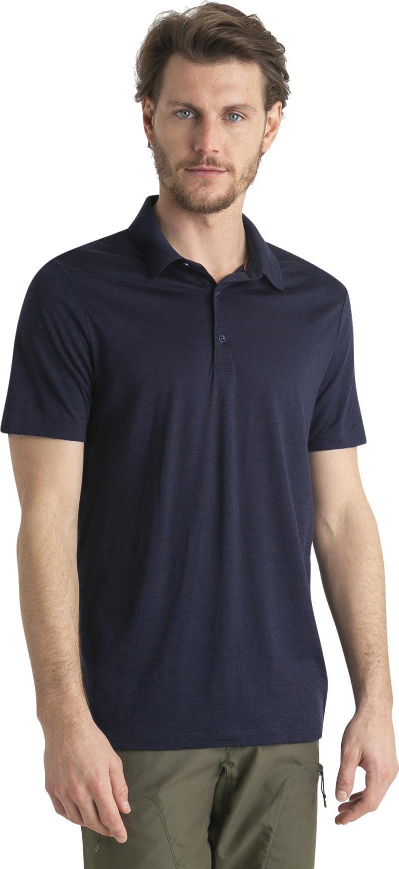 Merino 150 Tech Lite III SS Polo - Mens - Midnight Navy #401 3