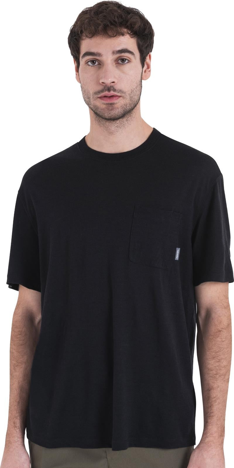 Merino 150 Tech Lite III SS Relaxed Pocket Tee - Mens - black 1