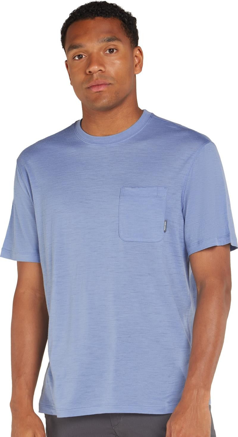 Merino 150 Tech Lite III SS Relaxed Pocket Tee - Mens - kyanite 1