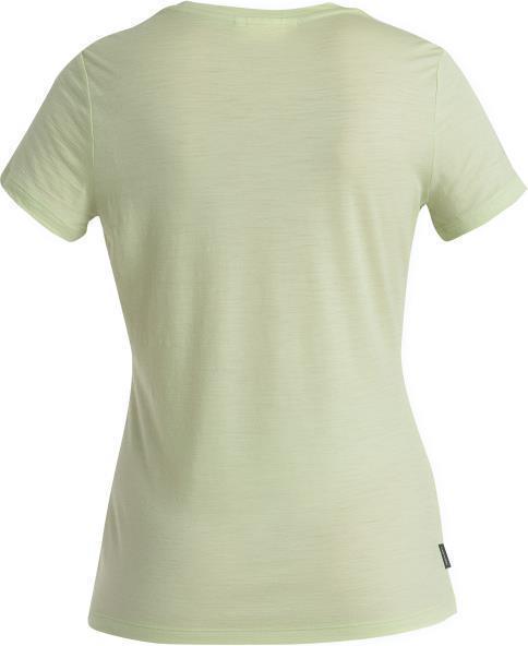 Merino 150 Tech Lite III SS Scoop Tee - Icebreaker Logo Reflections - Womens - Glazen 2