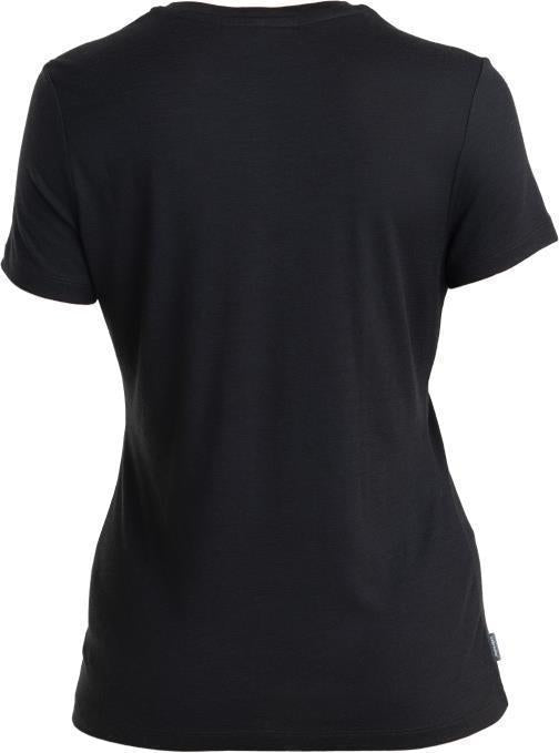 Merino 150 Tech Lite III SS Tee - Camping Circle - Womens - Black 2