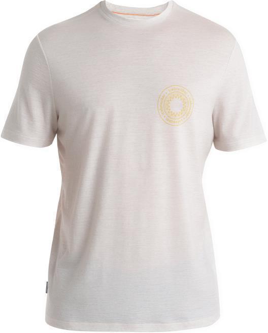 Merino 150 Tech Lite III SS Tee - Connection - Mens - Ecru Heather 1