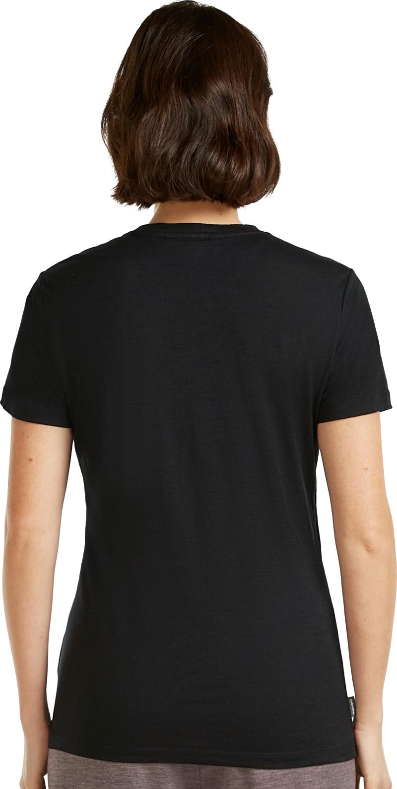 Merino 150 Tech Lite III SS Tee - Hike Path - Womens - black 1